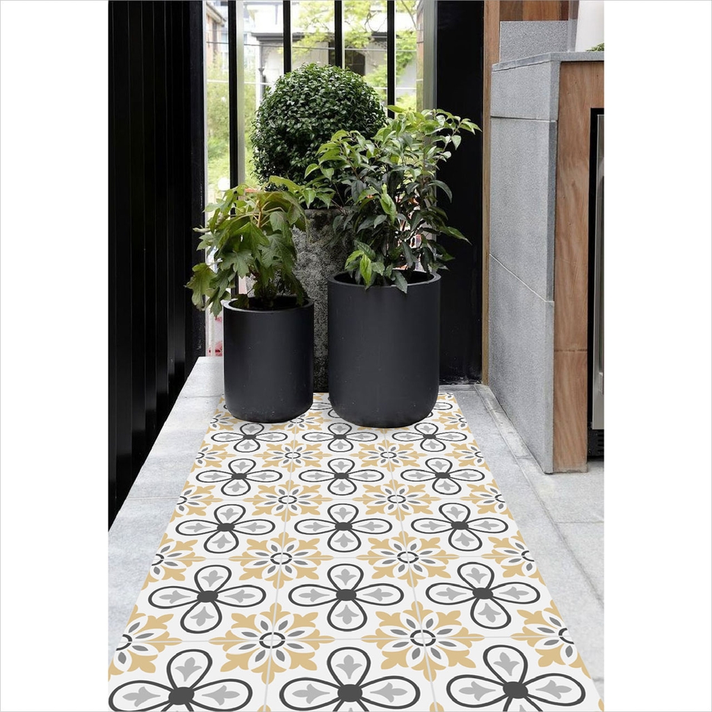 Decal Dán Sàn Nhà Họa Tiết Cổ Điển Cao Cấp