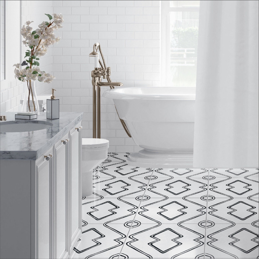 Decal Dán Sàn Nhà Họa Tiết Đơn Giản Cao Cấp