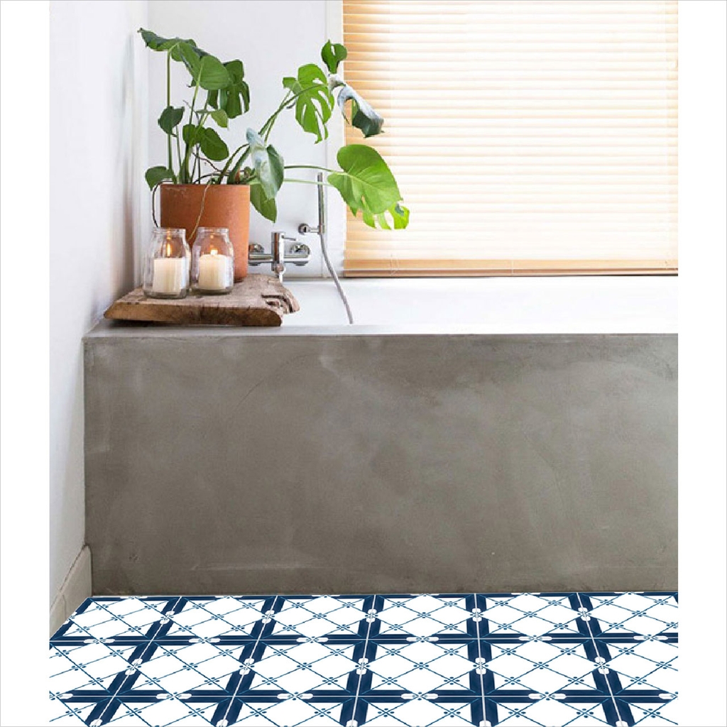 Decal Dán Sàn Nhà Giả Gạch Sang Trọng Cao Cấp