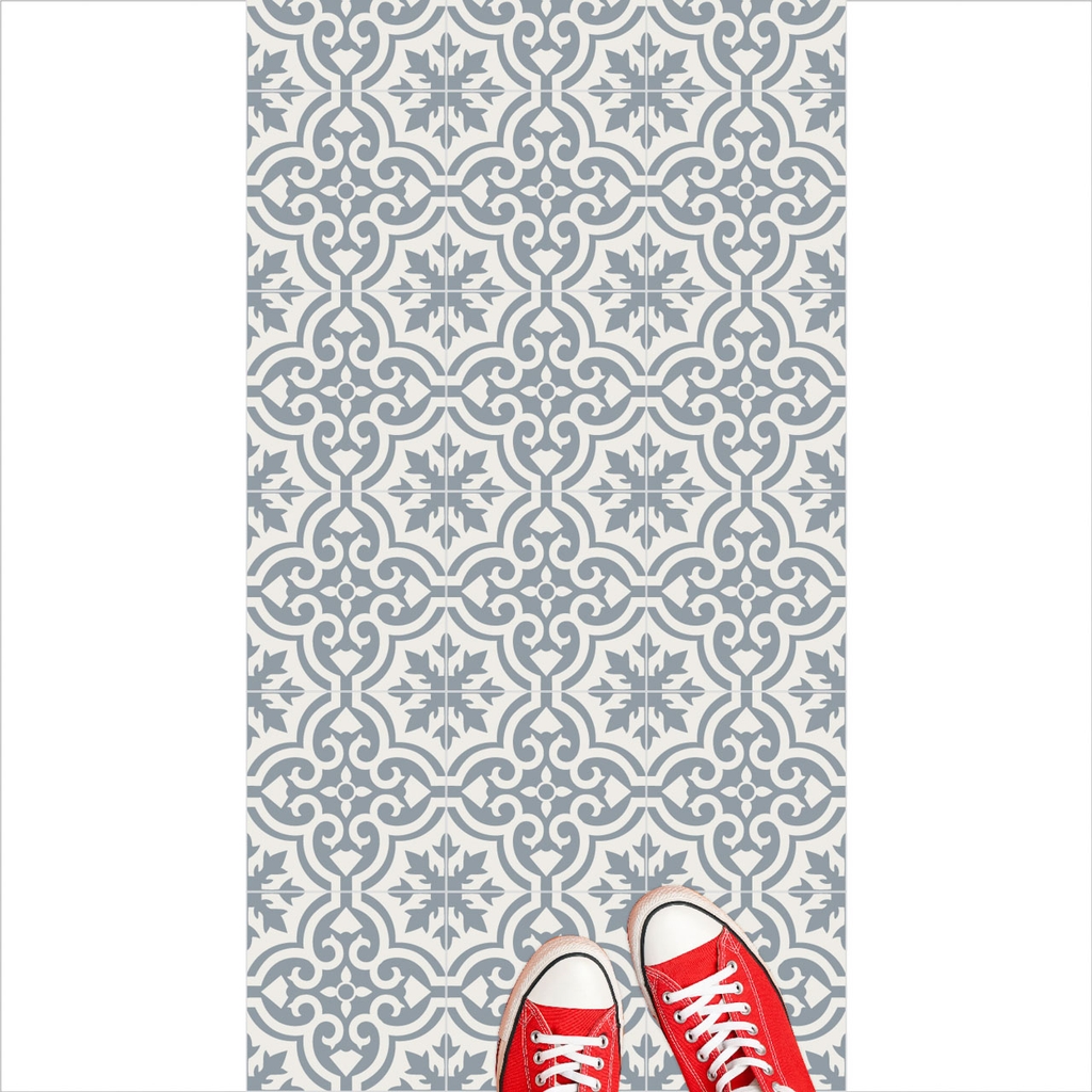 Decal Dán Sàn Nhà Hoa Văn Giả Gạch Men Cao Cấp Decal24h