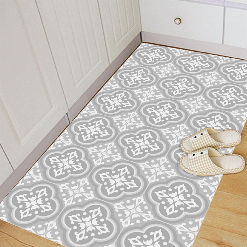 Decal Dán Sàn Nhà Hoa Văn Giả Gạch Men Cao Cấp