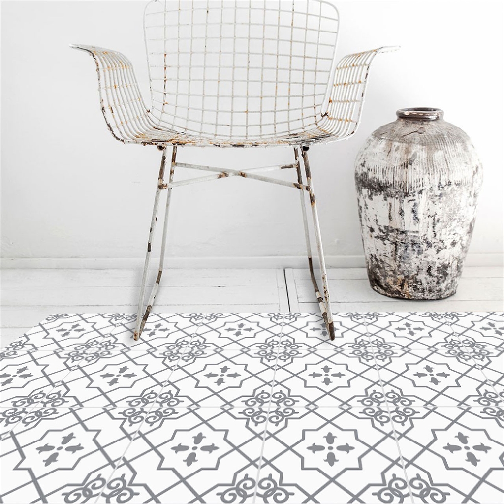 Decal Dán Sàn Nhà Họa Tiết Giả Gạch Men Cao Cấp