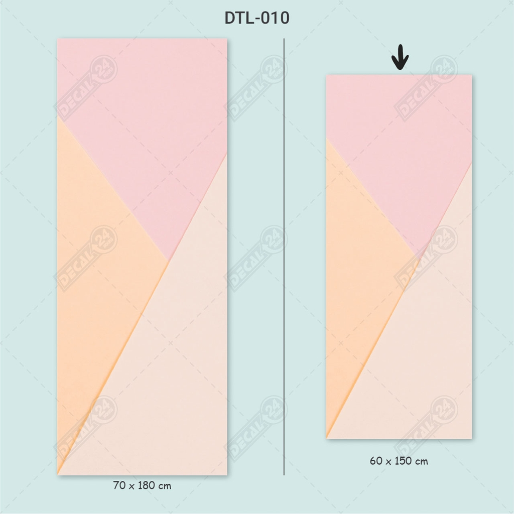 Decal Dán Tủ Lạnh Họa Tiết Đường Kẻ Đơn Giản Sang Trọng