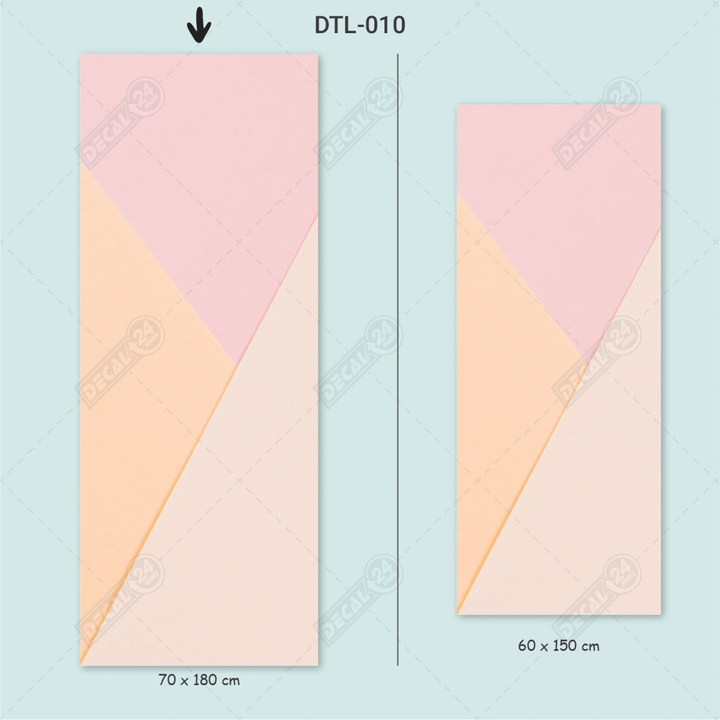 Decal Dán Tủ Lạnh Họa Tiết Đường Kẻ Đơn Giản Sang Trọng