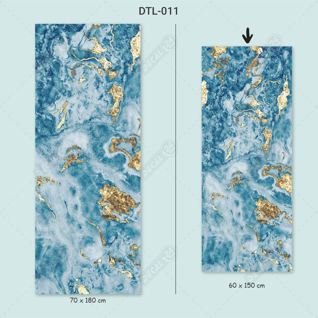 Decal Dán Tủ Lạnh Họa Tiết Vân Đá Hoa Cương Cao Cấp