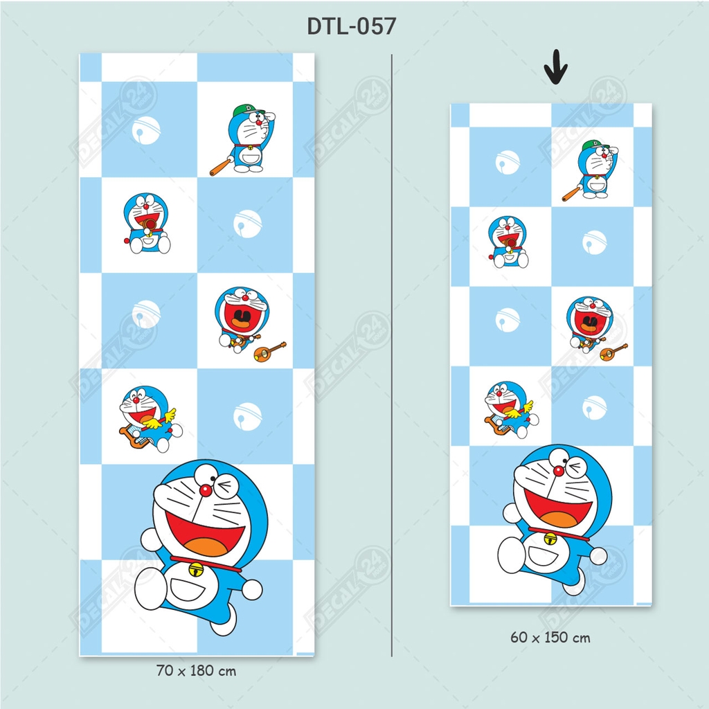 Decal Dán Tủ Lạnh Hình Doreamon Siêu Dễ Thương