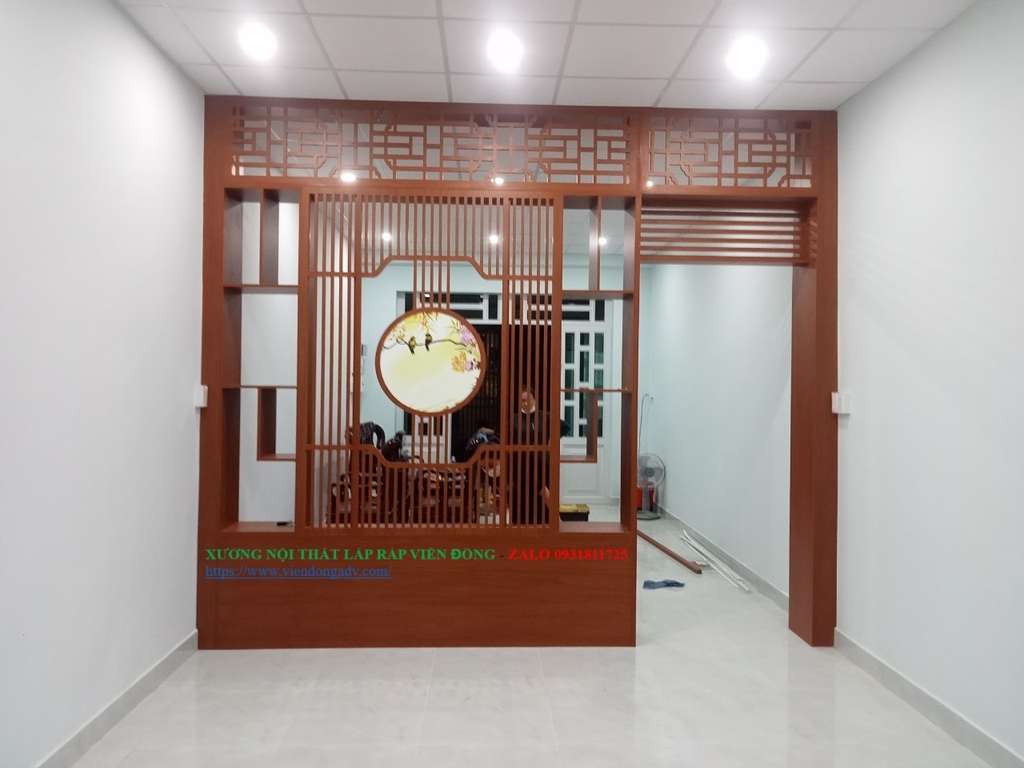 Thi công vách ngăn phòng Tân Phú
