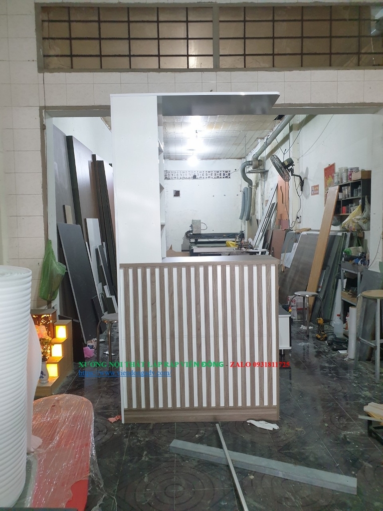 Quầy bar mini cho căn hộ