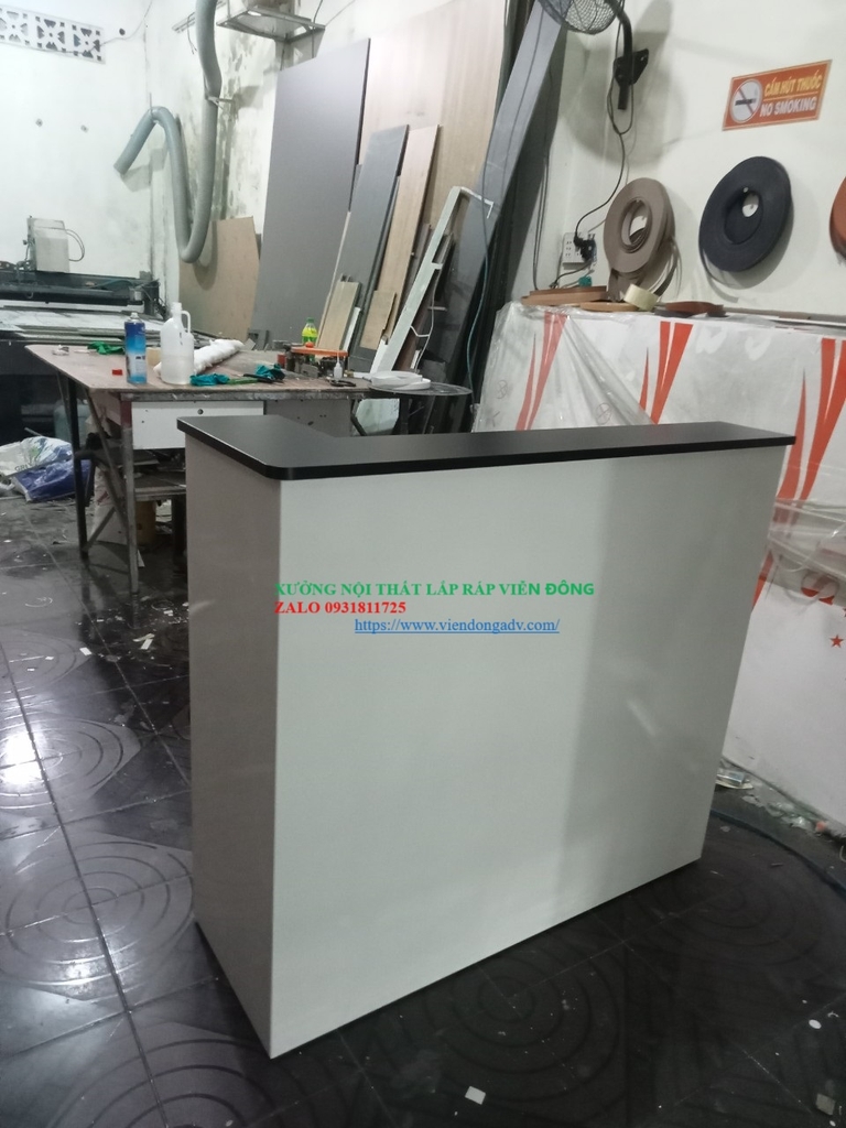 Quầy tiếp tân đi Lê Văn Sỹ Q3