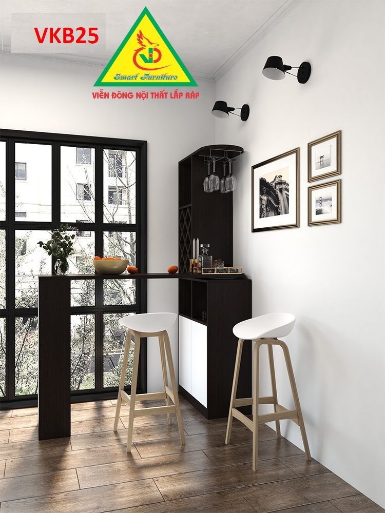 QUẦY BAR MINI CHO CĂN HỘ CHUNG CƯ