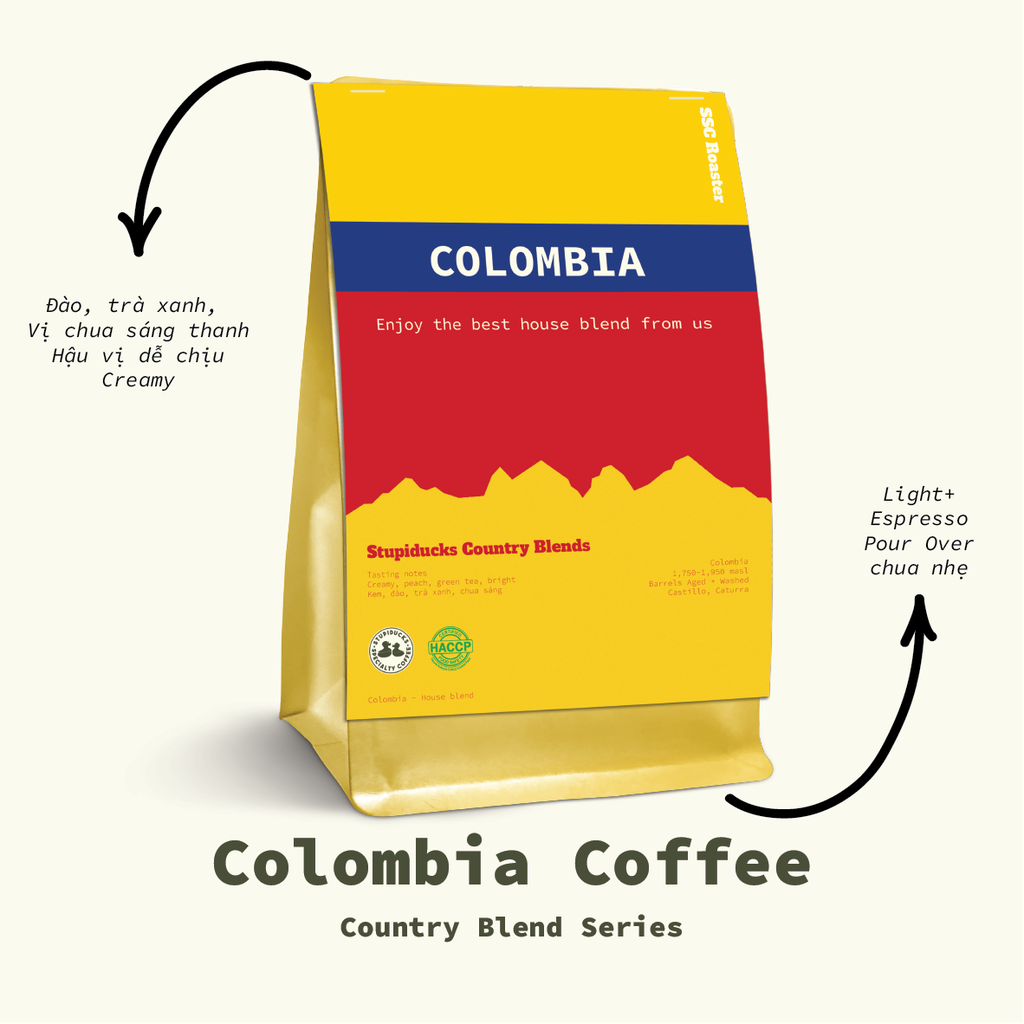 Origin in Blends: Ethiopia, Kenya & Colombia - Stupiducks Specialty Coffee ( SSC Roaster)