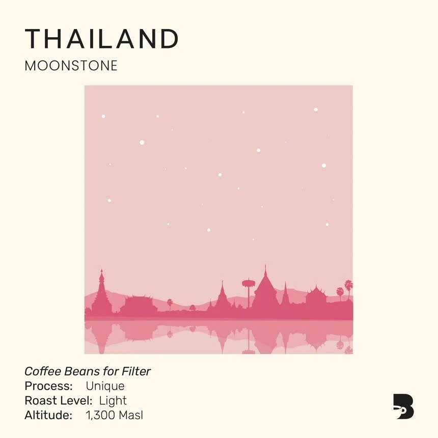 Thailand Moonstone - The Baristro