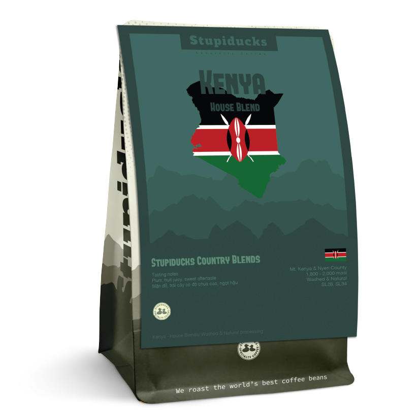 Origin in Blends: Ethiopia, Kenya & Colombia - Stupiducks Specialty Coffee ( SSC Roaster)