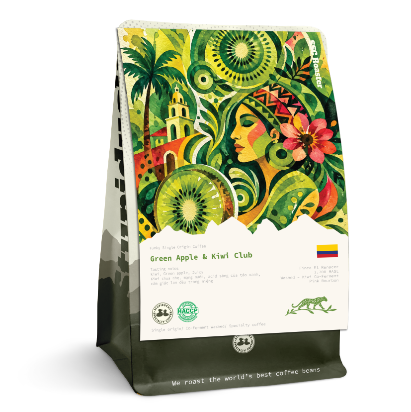 Green Apple & Kiwi Club - Stupiducks Specialty Coffee ( SSC Roaster)