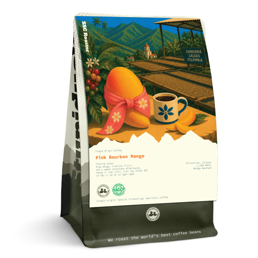 Pink Bourbon Mango Washed – Stupiducks Specialty Coffee ( SSC Roaster)
