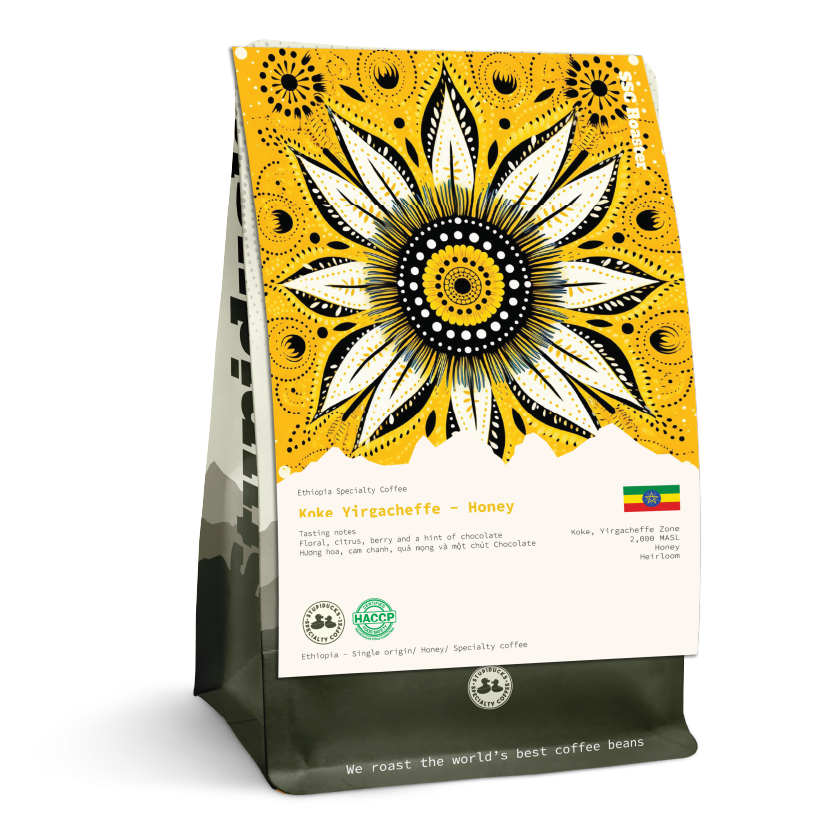 Ethiopia Koke Yirgacheffe Honey G1 - Stupiducks Specialty Coffee ( SSC Roaster)