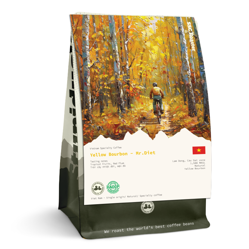 Việt Nam Yellow Bourbon mr. Điệt - Stupiducks Specialty Coffee ( SSC Roasters)