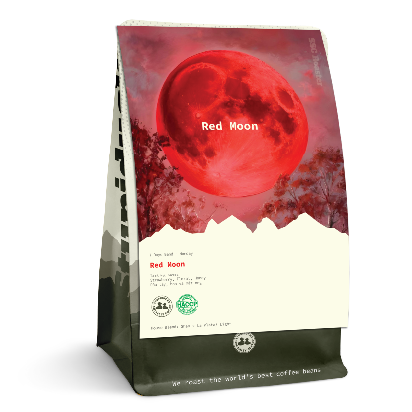 Red Moon Strawberry Candy ( Monday) - Stupiducks Specialty Coffee ( SSC Roaster)