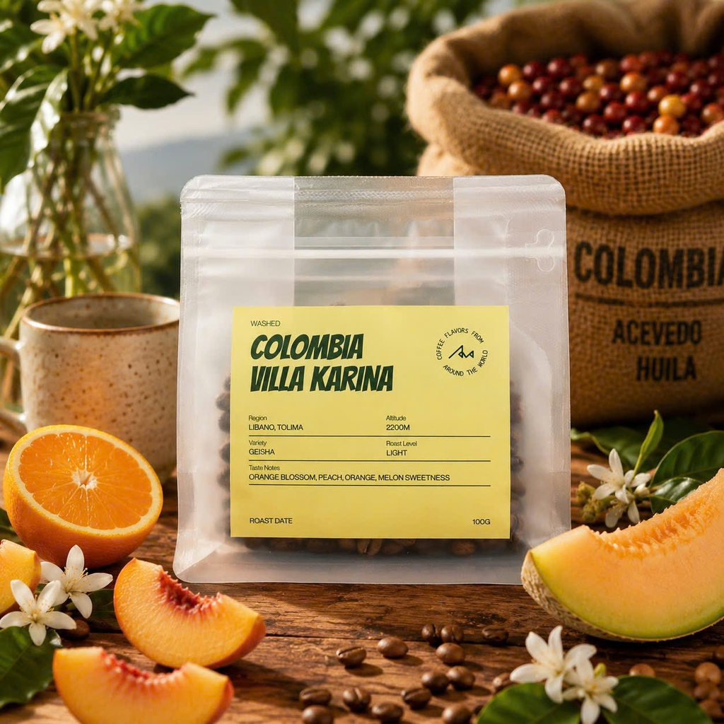 AMAZING Gesha/ Chili Bourbon/ Chiroso Colom Coffee - BEANSLINK Project