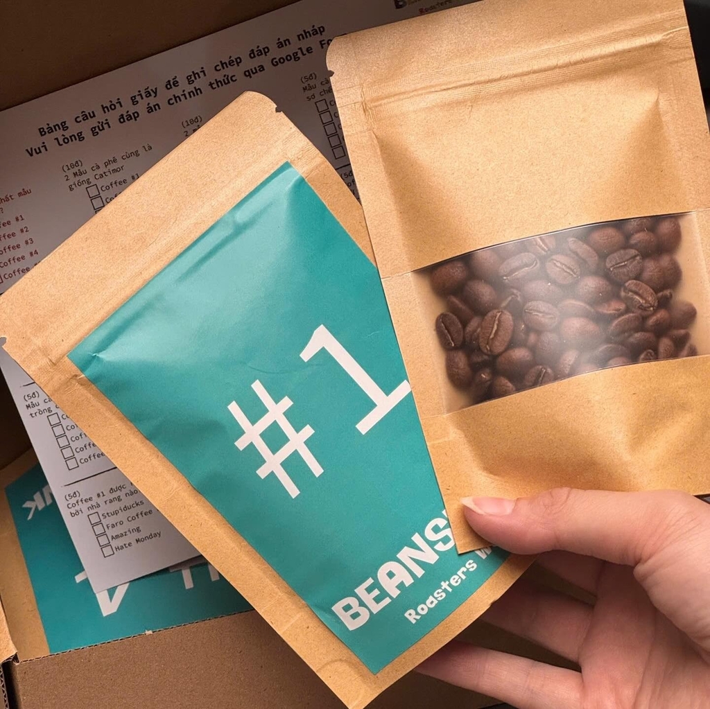 Bộ Kit Trải Nghiệm 5 Loại Cà Phê Bí Ẩn Beanslink mùa 2 - Welcome The Summer