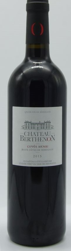 BLAYE CÔTES DE BORDEAUX Cuvée HENRI