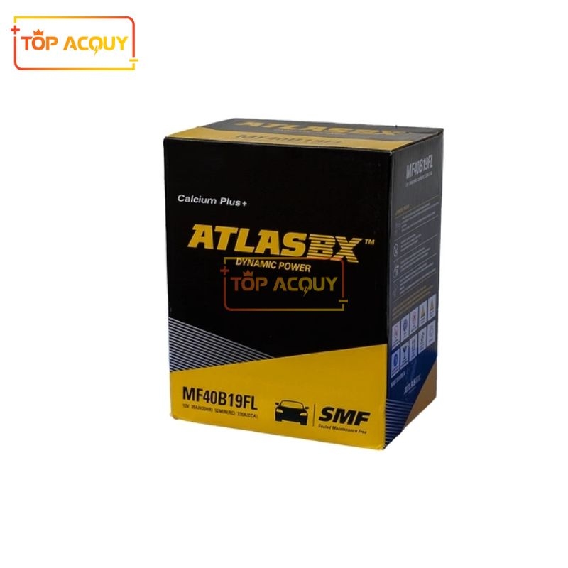 ẮC QUY ATLAS 12V - 35AH MF40B19LS