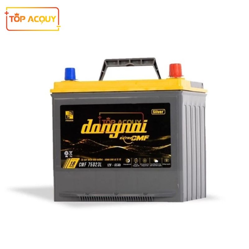 ẮC QUY ĐỒNG NAI 12V - 65AH EXTRA CMF 75D23L