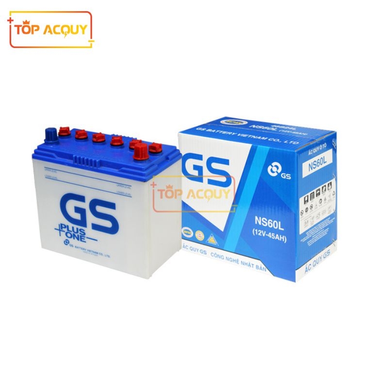 ẮC QUY GS 12V - 45AH NS60L