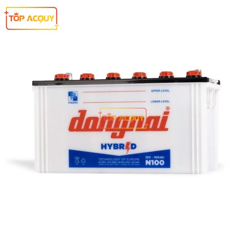 ẮC QUY ĐỒNG NAI 12V - 100AH N100 (HYBRID)