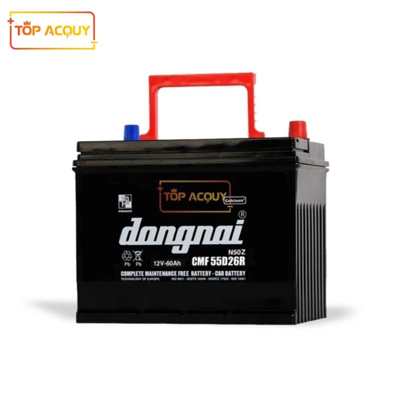 ẮC QUY ĐỒNG NAI 12V - 60AH CMF 55D26R