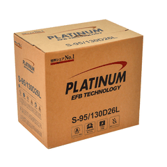 ẮC QUY PLATINUM 12V - 70AH EFB S-95 130D26L