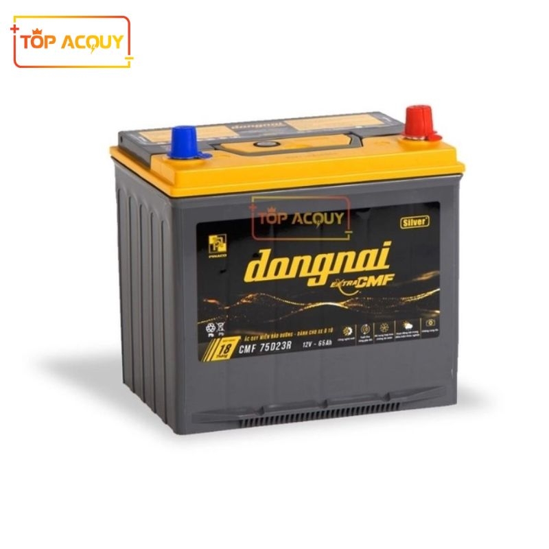 ẮC QUY ĐỒNG NAI 12V - 65AH EXTRA CMF 75D23R