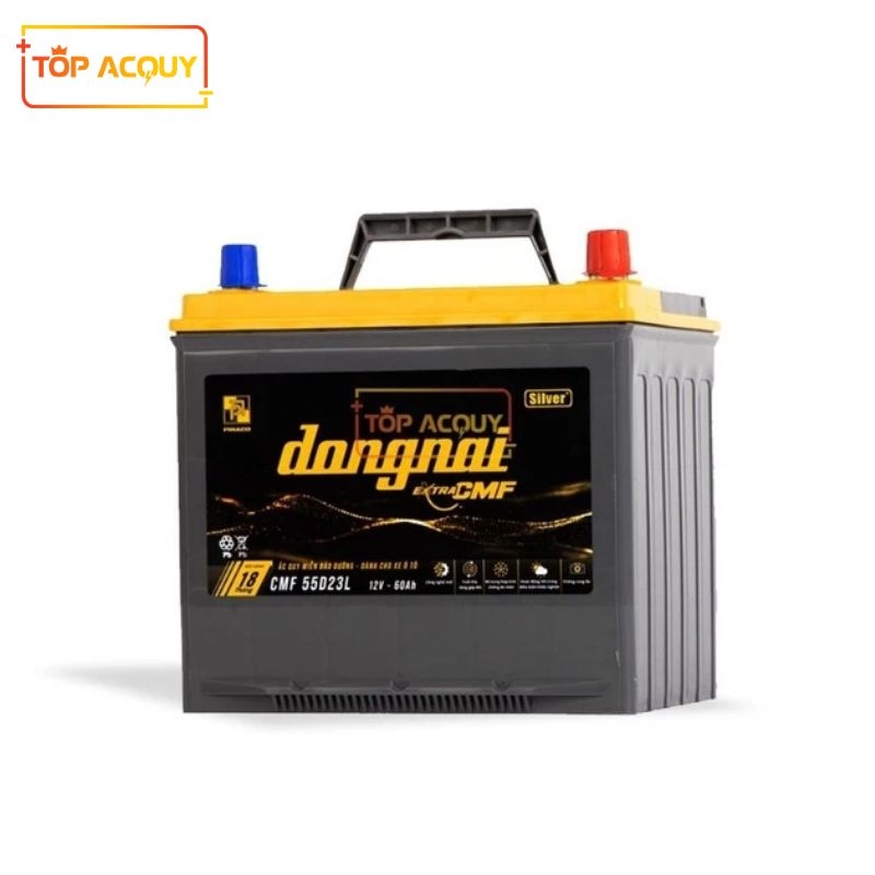 ẮC QUY ĐỒNG NAI 12V - 60AH EXTRA CMF 55D23L