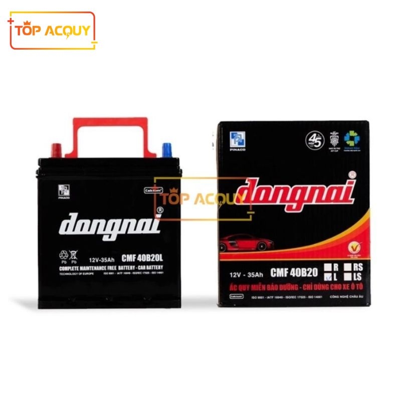 ẮC QUY KHÔ MIỄN BẢO DƯỠNG ĐỒNG NAI 12V - 35AH CMF 40B20L
