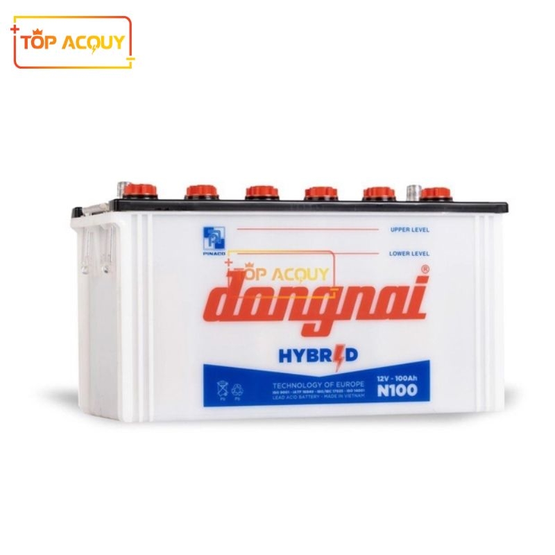 ẮC QUY ĐỒNG NAI 12V - 100AH N100 (HYBRID)