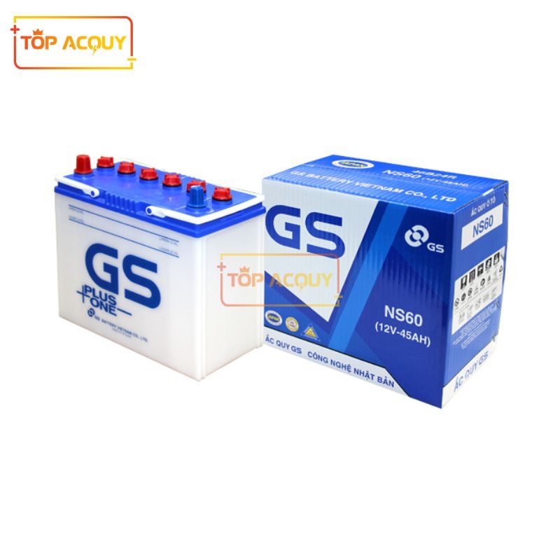 ẮC QUY GS 12V - 45AH NS60
