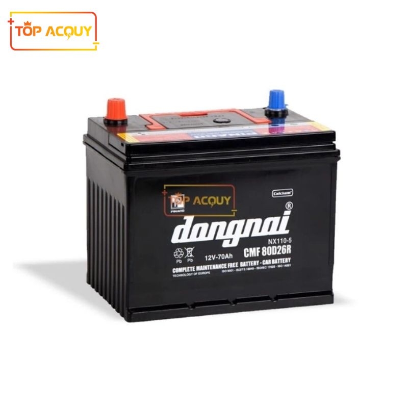 ẮC QUY ĐỒNG NAI 12V - 70AH CMF 80D26R