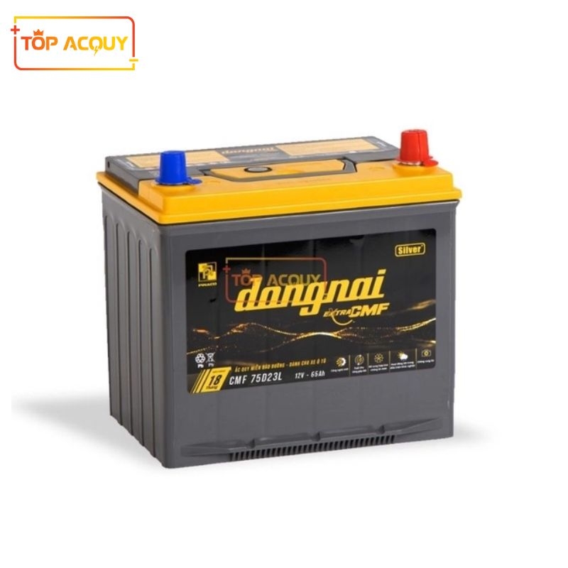 ẮC QUY ĐỒNG NAI 12V - 65AH EXTRA CMF 75D23L