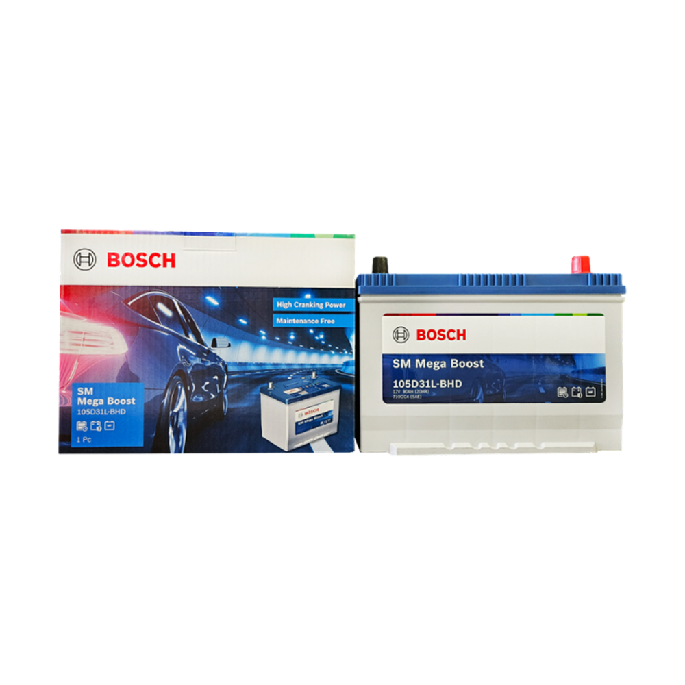 ẮC QUY BOSCH 12V - 90AH 105D31L