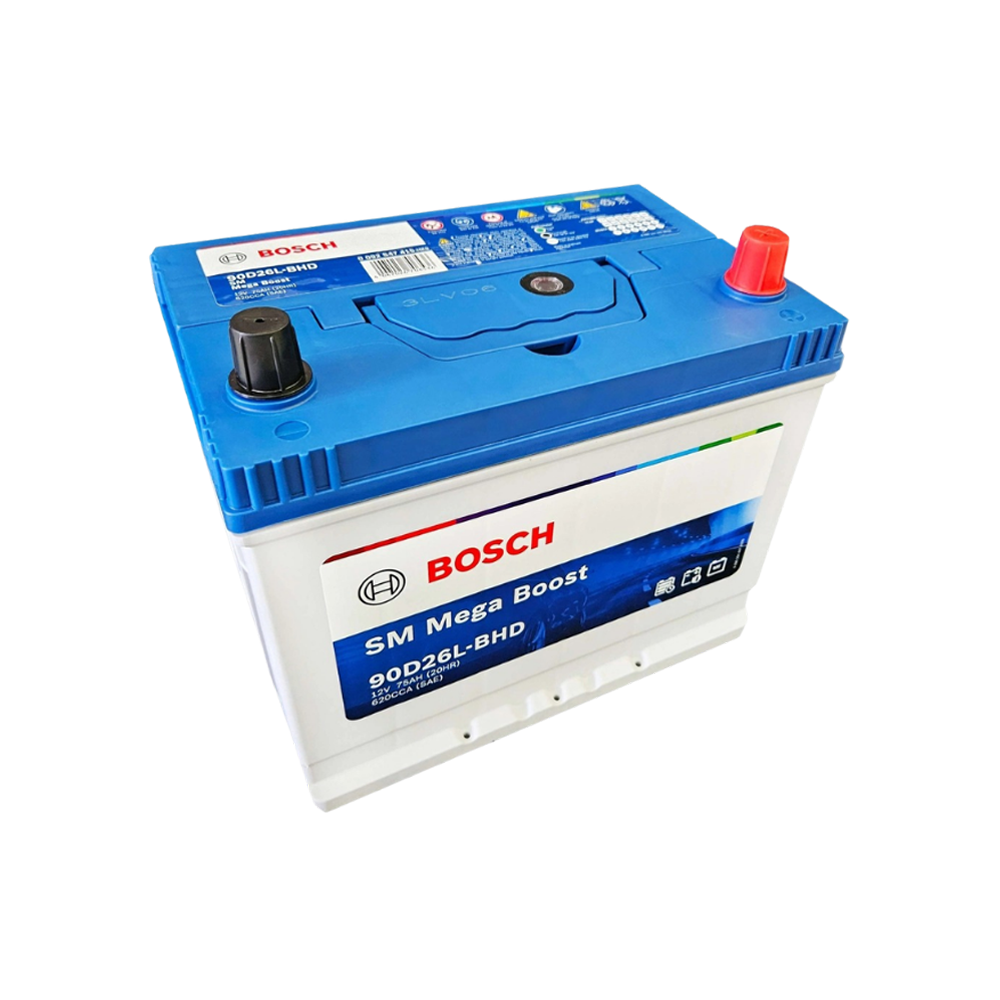 ẮC QUY BOSCH 12V - 75AH 90D26L