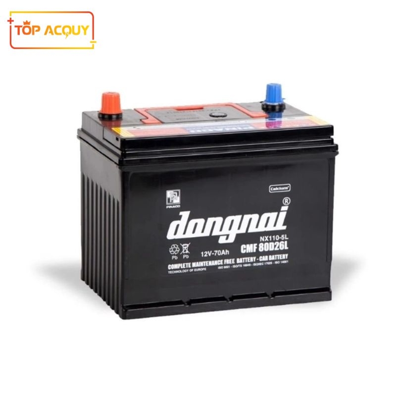 ẮC QUY ĐỒNG NAI 12V - 70AH CMF 80D26L