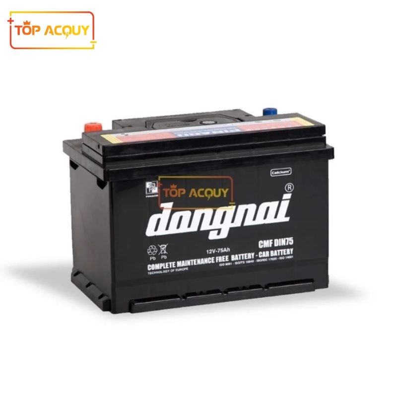 ẮC QUY ĐỒNG NAI 12V - 75AH CMF DIN75 (L)