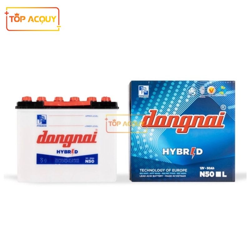 ẮC QUY ĐỒNG NAI 12V - 50AH N50