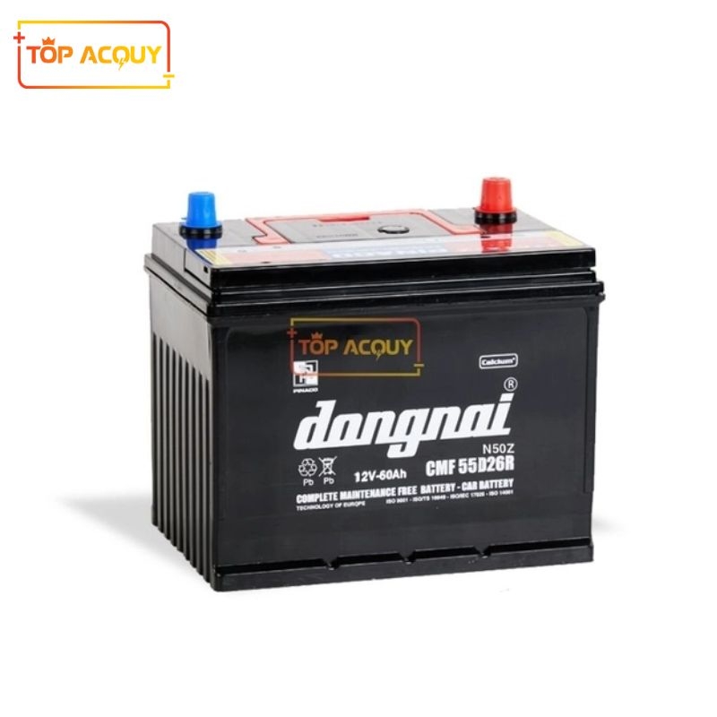 ẮC QUY ĐỒNG NAI 12V - 60AH CMF 55D26R