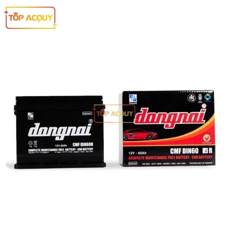ẮC QUY ĐỒNG NAI 12V - 60AH CMF DIN60R