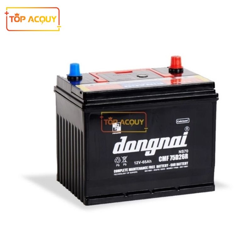 ẮC QUY ĐỒNG NAI 12V - 65AH CMF 75D26R