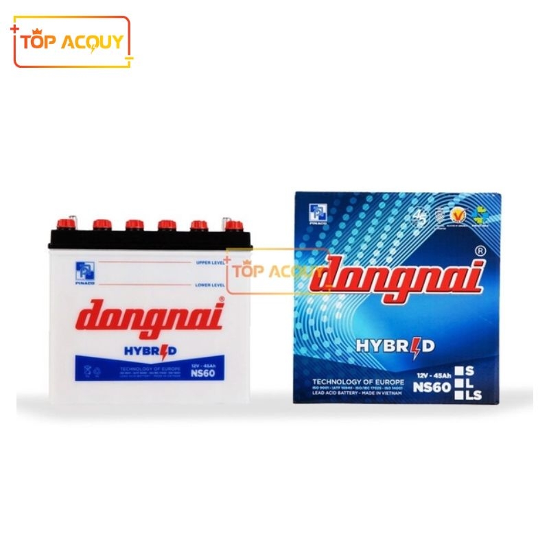 ẮC QUY ĐỒNG NAI 12V - 45AH NS60
