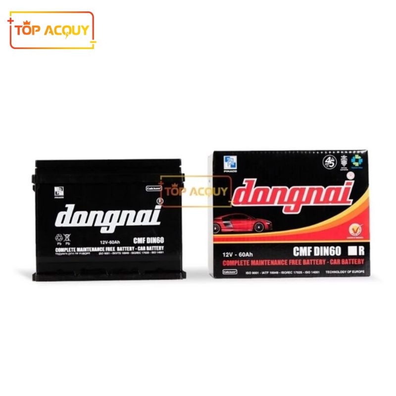 ẮC QUY ĐỒNG NAI 12V - 60AH CMF DIN60 (LBN)