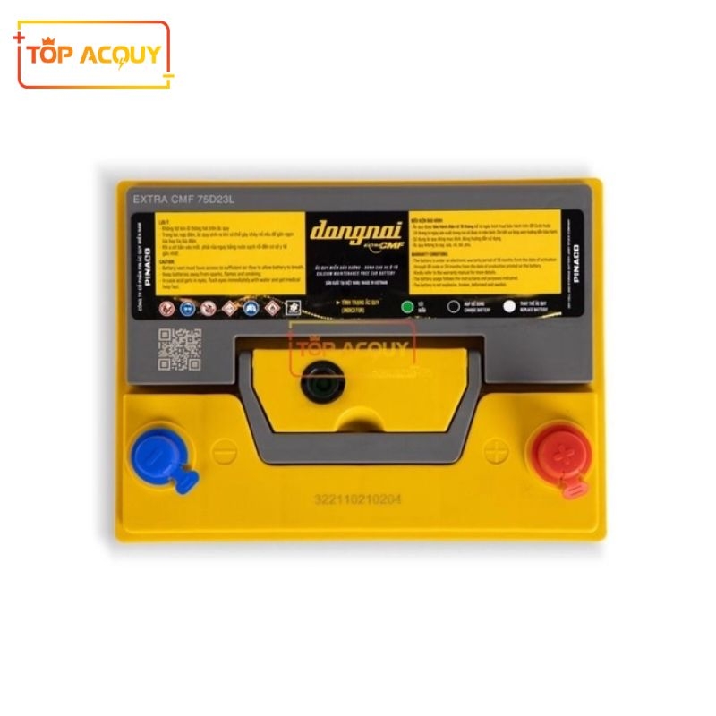 ẮC QUY ĐỒNG NAI 12V - 65AH EXTRA CMF 75D23L