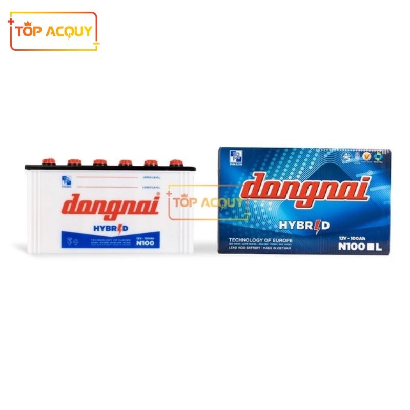ẮC QUY ĐỒNG NAI 12V - 100AH N100 (HYBRID)